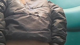 Peeing in a Portaloo at Festival