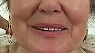 Granny Maria Fingers Her Old Cleft