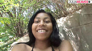 Sweet Colombian at the first fuck casting