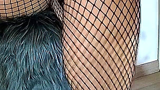 Misss a Catching You with Her Sexy Fishnets 1