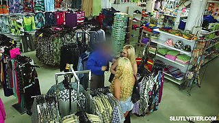 Zarina Noir Caught Shoplifting Security Fucks Her Hard to Avoid Jail