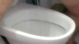 Jen Is Peeing Alot in the Toilet