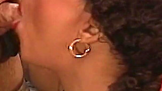 Ebony Babe From Germany Got Her Holes Used by Toys in the Kitchen