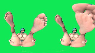 Submissive CyberWhore Assfucking [Passthrough]