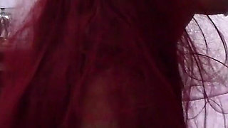 MILF with Perfect Tits Gives a Blowjob with a Huge Cumshot in Her Throat