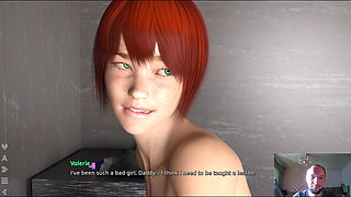 Fucks a Redhead on a Washing Machine