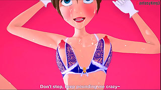 Jane Porter footwork fuck sexy lingerie - Tarzan