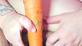 It doesn't have to be Easter to Enjoy a Carrot pt 2. The insertion