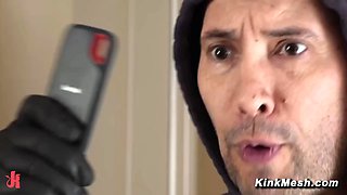 Flirtatious babe dominated and rough pounded