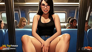 Lin Gets Fucked on the Train