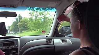 Sexy Whore Fucks Stranger For Lift