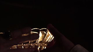 DILF elder rims and fucks twink