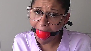 Calisa's Gag Training Ordeal: From Ballgags to Humiliating Hook Gags! (fullhd)