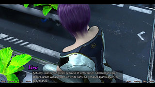Stranded in Space - Meeting a Shy Emo Girl