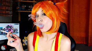 Misty Pokemon Sexy Smoking