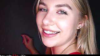 Comely Don Sudan and Maisey Monroe at older man movie