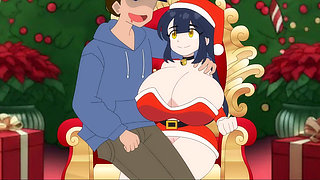 Audrey's Naughty Christmas With Sex ( Cartoon Porn )