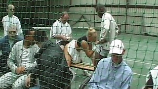 French Tennis Babe Double Ir Fucked in Threesome