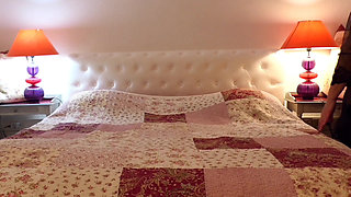 Mature Blonde Wife Enjoys Sex in Lingerie