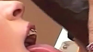 Blonde White Teen Gets Ass Fucked by the Big Black Cock of a Muscled Black Guy