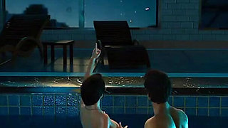 Fucking My Best Friend in Swimming Pool