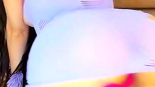 Sexy Girl Masturbates on Camera While Walking Her Hairy Vagina in Front of You P3