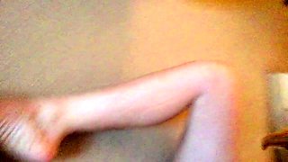 Aged amateur Milf Regina toys meaty hairy pussy