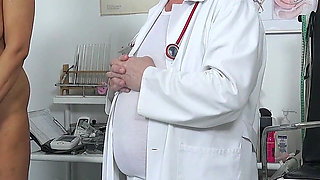 Nicole Star Fingered on Her Physical Exam