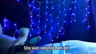 Step Brother Handjob & Cum in Panties - MILF Shawna Panofka Watches & Learns