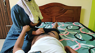 Beautiful Indonesian Muslim MILF with Big Boobs