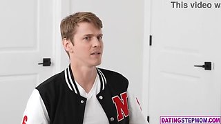 Anya Olsen MILF Coach Fucks Student Sage Roux in Office Stamina Test