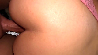 I Break My Girlfriend's Ass for the First Time Until I Fill It with Cum