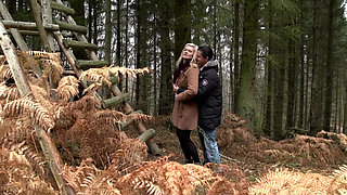 Slutty Seduction DP Car Fuck and Outdoor Pound