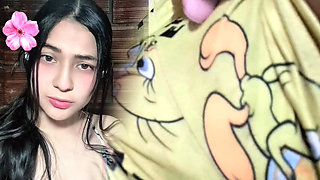 Colombian girl sends a video to her neighbor of her pussy