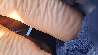 Solesday with Boss Chick Gives Very Her 1st Wild Footjob