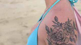 Lovely Beach Vibes With Busty Babe Jade Harper