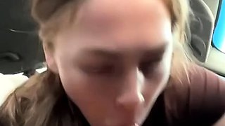 Kay Hansen Blows Her BF’s Cock In His Car Onlyfans Video