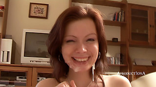 Aphrodite Smokes and Sucks Get Facial and Piss