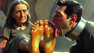 Man Devoted to Old Womens Feet in Asylum