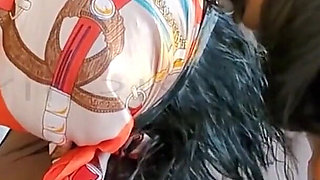 Massive Face and Mouth Filled Cumshot - Black Dick FFM Threesome