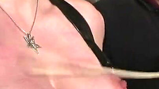 Dominating humiliating hand in pussy threesome