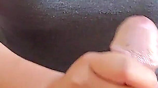 The Yoga Teacher Also Gives Classes on How to Dry a Cock