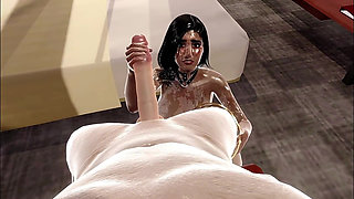 Pornstar Riding a Giant Cock