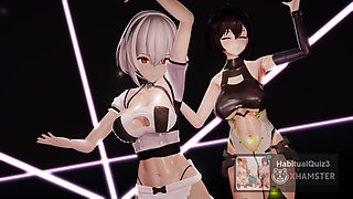 mmd r18 Bubblin fuck hard cheating cosplay big dildo anal sex ahegao swallow public gangbang 3d hentai