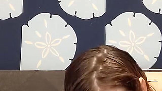 Custom POV BJ with GF watching