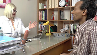 Young Man Has Sex with a Urologist in the Practice