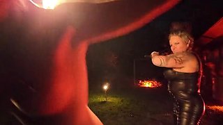 EdgesOfReality Fire Breather: Extreme Piercing BDSM with Mature Lesbian Femdom