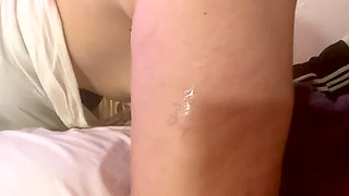 Close up of Emo Blonde and Me Take Her Doggy Then Jerk off on Her Ass