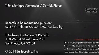 Monique Alexander Porking In The Pool Table With Her Tats