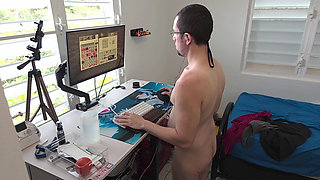 A HORNY, NAKED MAN PLAYS MINECRAFT #4